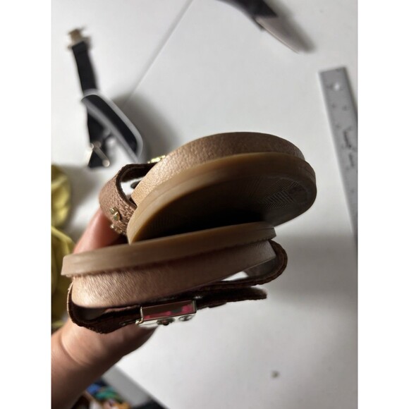 Dr. Scholl's Buckle Slide Sandal Originalist Honey Snake Sz 6 - Picture 10 of 14